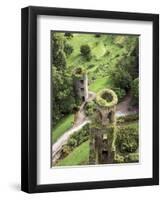 High Angle View of Towers, Blarney Castle, County Cork, Ireland-Miva Stock-Framed Photographic Print