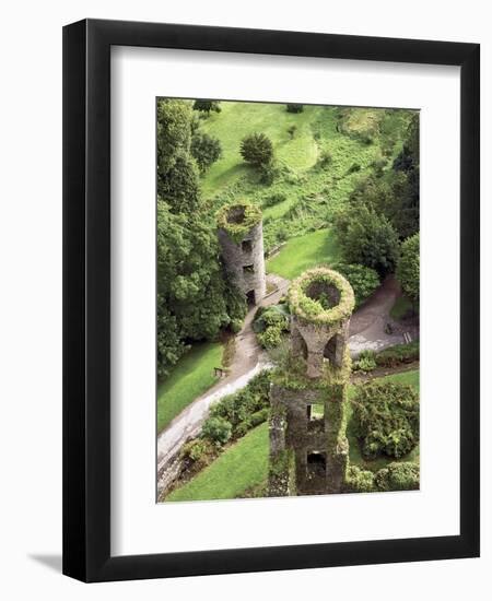 High Angle View of Towers, Blarney Castle, County Cork, Ireland-Miva Stock-Framed Photographic Print