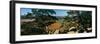 High angle view of trees in a field, Gibraltar Rock State Natural Area, Columbia County, Wiscons...-null-Framed Photographic Print