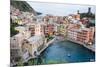 High Angle View of Vernazza, Cinque Terre, UNESCO World Heritage Site, Liguria, Italy, Europe-Peter Groenendijk-Mounted Photographic Print