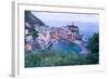 High Angle View of Vernazza, Cinque Terre, UNESCO World Heritage Site, Liguria, Italy, Europe-Peter Groenendijk-Framed Photographic Print