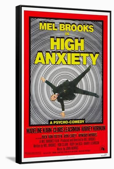 High Anxiety, Mel Brooks, 1977-null-Framed Stretched Canvas