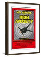 High Anxiety, Mel Brooks, 1977-null-Framed Art Print