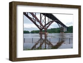 High Bridge and Mississippi River of Saint Paul-jrferrermn-Framed Photographic Print