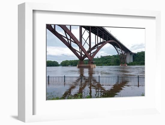 High Bridge and Mississippi River of Saint Paul-jrferrermn-Framed Photographic Print