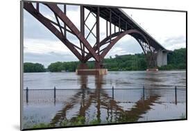 High Bridge and Mississippi River of Saint Paul-jrferrermn-Mounted Photographic Print