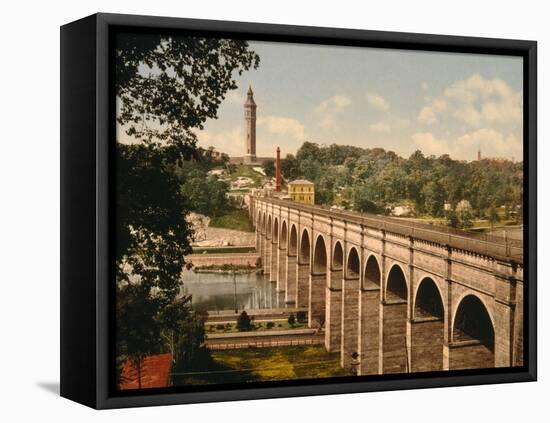 High Bridge, New York City-null-Framed Stretched Canvas