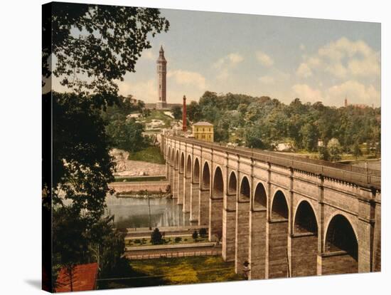 High Bridge, New York City-null-Stretched Canvas