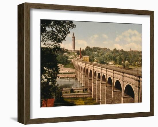 High Bridge, New York City-null-Framed Photo