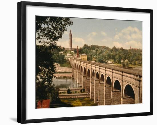 High Bridge, New York City-null-Framed Photo