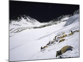 High Camp, Nepal-Michael Brown-Mounted Photographic Print