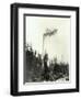 High Climber Topping Tree, 1923-Asahel Curtis-Framed Premium Giclee Print