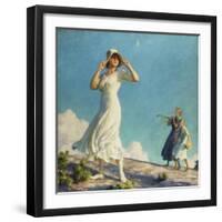 High Country, 1917-Charles Courtney Curran-Framed Premium Giclee Print