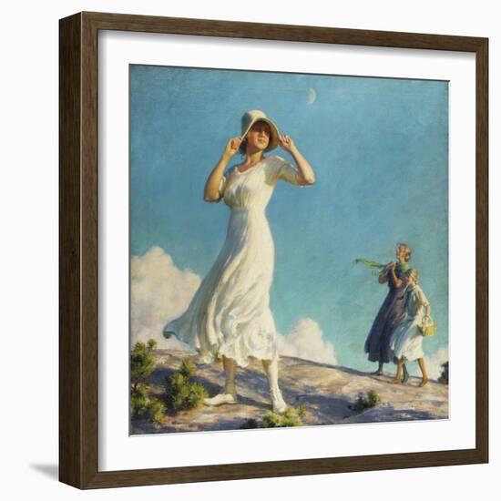 High Country, 1917-Charles Courtney Curran-Framed Giclee Print