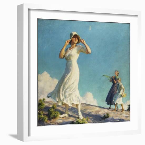 High Country, 1917-Charles Courtney Curran-Framed Giclee Print