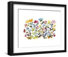 High Country Wildflowers N. 2-Kiana Mosley-Framed Art Print