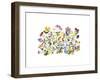 High Country Wildflowers N. 3-Kiana Mosley-Framed Giclee Print