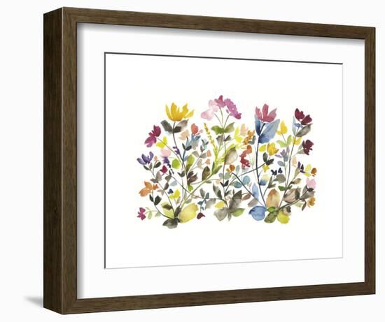 High Country Wildflowers N. 3-Kiana Mosley-Framed Art Print