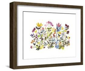 High Country Wildflowers N. 3-Kiana Mosley-Framed Art Print