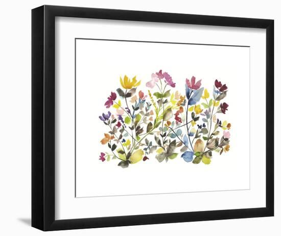 High Country Wildflowers N. 3-Kiana Mosley-Framed Art Print