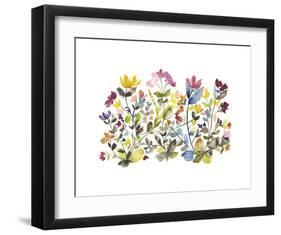 High Country Wildflowers N. 3-Kiana Mosley-Framed Art Print