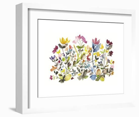 High Country Wildflowers N. 3-Kiana Mosley-Framed Art Print