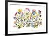 High Country Wildflowers N. 3-Kiana Mosley-Framed Art Print