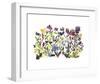 High Country Wildflowers-Kiana Mosley-Framed Art Print