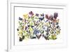 High Country Wildflowers-Kiana Mosley-Framed Art Print