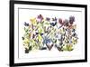 High Country Wildflowers-Kiana Mosley-Framed Art Print