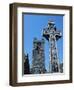 High Cross, Church of Slane Friary, County Meath, Leinster, Republic of Ireland (Eire), Europe-Nedra Westwater-Framed Photographic Print