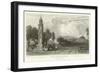 High Cross Near Bonn-William Tombleson-Framed Giclee Print