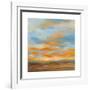 High Desert Sky II Bright Blue-Silvia Vassileva-Framed Art Print