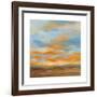 High Desert Sky II Bright Blue-Silvia Vassileva-Framed Art Print