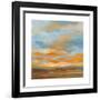 High Desert Sky II Bright Blue-Silvia Vassileva-Framed Art Print