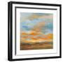 High Desert Sky II Bright Blue-Silvia Vassileva-Framed Art Print