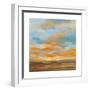 High Desert Sky II Bright Blue-Silvia Vassileva-Framed Art Print