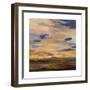 High Desert Sky III Navy-Silvia Vassileva-Framed Art Print