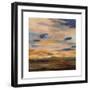 High Desert Sky III Navy-Silvia Vassileva-Framed Art Print