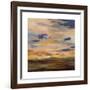 High Desert Sky III Navy-Silvia Vassileva-Framed Art Print