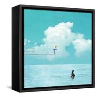 High Dive-Nancy Tillman-Framed Stretched Canvas