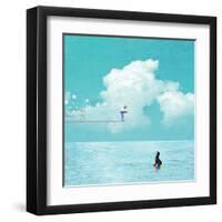 High Dive-Nancy Tillman-Framed Art Print