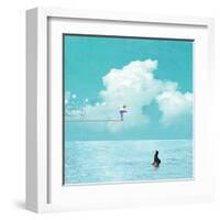 High Dive-Nancy Tillman-Framed Art Print