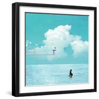 High Dive-Nancy Tillman-Framed Premium Giclee Print