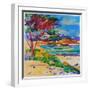 High Dune, Carmel-By-The-Sea, 2022 (Watercolour)-Peter Graham-Framed Giclee Print