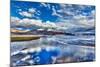 High Dynamic Range Image (Hdr) of Himalayan Mountain Lake in Himalayas Tso Moriri, Korzok, Changtha-f9photos-Mounted Photographic Print