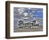 High Dynamic Range Image of a Ch-47 Chinook Helicopter-null-Framed Photographic Print