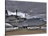 High Dynamic Range Image of a US Air Force C-130 Hercules-null-Stretched Canvas