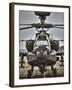 High Dynamic Range Image of An AH-64 Apache Helicopter On the Runway-Stocktrek Images-Framed Photographic Print
