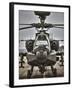 High Dynamic Range Image of An AH-64 Apache Helicopter On the Runway-Stocktrek Images-Framed Photographic Print